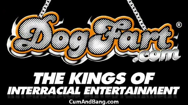 Ebony chick fucked hard in group sex action 20