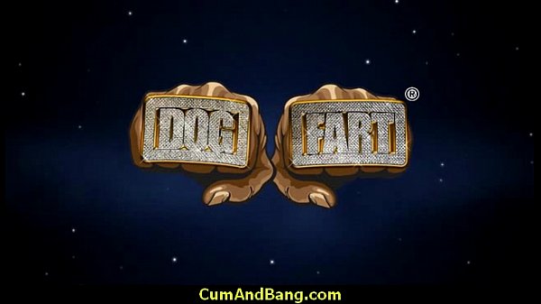 Ebony chick fucked hard in group sex action 22