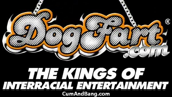 Ebony chick fucked hard in group sex action 27