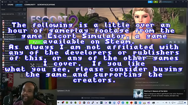 Escort Simulator 2 – A thick milf with only 1 client!