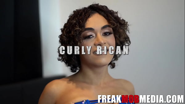 Big Booty Latina CurlyRican gets Creampied